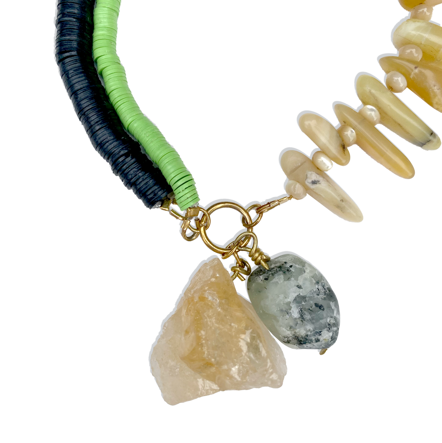 Green Black and Jade Bracelet
